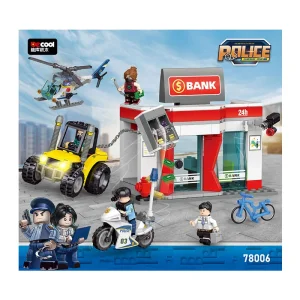 لگو ساختنی دکول مدل نبرد دفاع از بانک کد 78006
