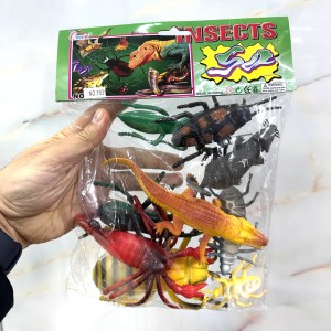 فیگور حشرات بسته 10 عددی با زنبور