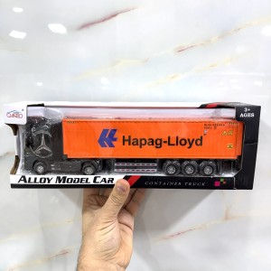 ماکت تریلی کانتین بنز آکتروس تمام فلزی موزیکال