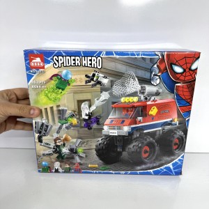لگو اسپایدرمن و دکتر اختاپوس۴۶۳ قطعه مدل SPIDER HERO کد 11637