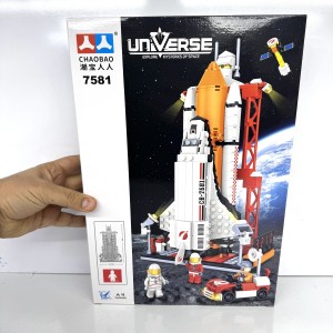 ساختنی  مدل پایگاه پرتاب شاتل فضایی کد 7581 برند چائو بائو