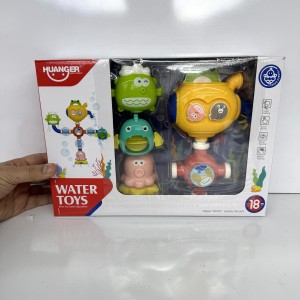 ست اسباب بازی حمام هانگر مدل آبریزه عروسکی