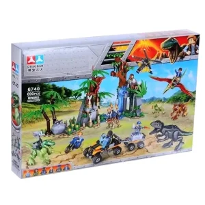 لگو ساختنی  مدل پارک ژوراسیک کد 6740 برند چائو بائو