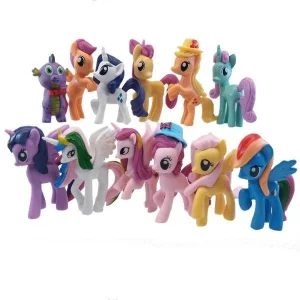 فیگور مدل پونی مجموعه 12 عددی