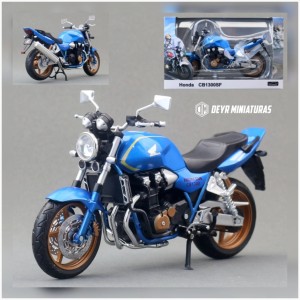 ماکت فلزی موتور هوندا مدل cb1300 رنگ آبی