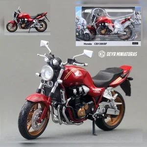 ماکت فلزی موتور هوندا مدل cb1300 رنگ زرشکی