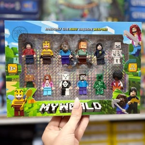 لگو شخصیت ماینکرفت 12 عددی فیلمی کد 55003