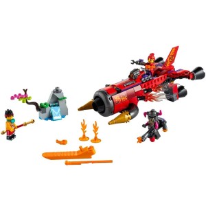 لگو سفینه مانکی بوی طرح Red Son’s Inferno Jet کد 60042