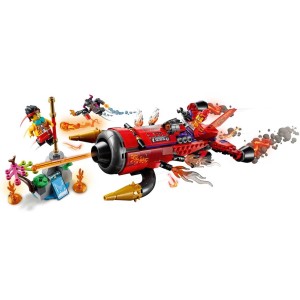 لگو سفینه مانکی بوی طرح Red Son’s Inferno Jet کد 60042