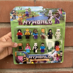 لگو شخصیت ماینکرافت فیلمی روکارتی۱۲ عددی
