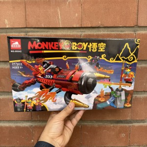 لگو سفینه مانکی کیدز طرح Red Son’s Inferno Jet کد 60042