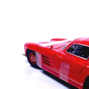 ماکت مرسدس بنز 300 اس ال 1 به 24 قرمز ویلی Mercedes Benz 300 SL