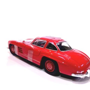 ماکت مرسدس بنز 300 اس ال 1 به 24 قرمز ویلی Mercedes Benz 300 SL