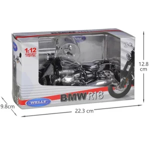 ماکت موتور فلزی ویلی مدل BMW R18 مقیاس 1:12