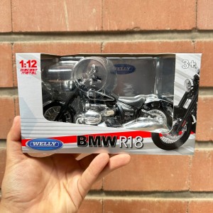 ماکت موتور فلزی ویلی مدل BMW R18 مقیاس 1:12