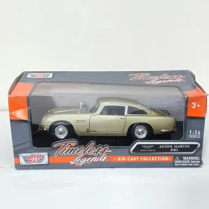 ماکت استون مارتین DB5 جیمزباند 1963 موتورمکس فلزی 1/24 | James Bond Aston Martin DB5 Motormax