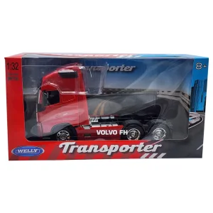 ماشین بازی طرح تریلی دو محور Volvo  FH500 سایز 1 به 32