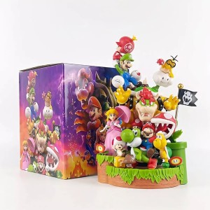 اکشن فیگور خانواده ماریو Super Mario طرح سخره 30 سانتی