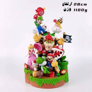 اکشن فیگور خانواده ماریو Super Mario طرح سخره 30 سانتی