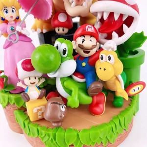 اکشن فیگور خانواده ماریو Super Mario طرح سخره 30 سانتی