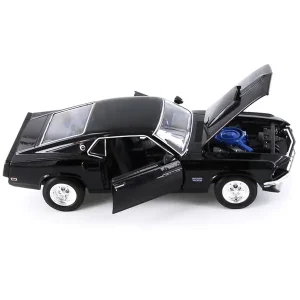 ماکت ماشین فلزی فورد موستانگ ویلی Welly مدل Ford Mustang Boss 429 1969 1:24