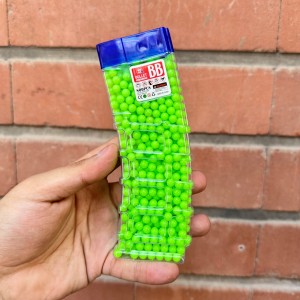 تیر اسباب‌بازی تفنگ مدل 6MM طرح خشاب BB BULLET بسته 800 عددی، پلاستیکی