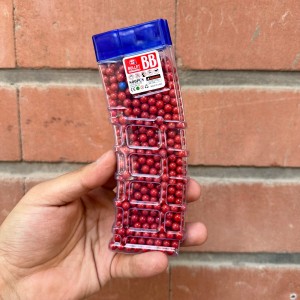 تیر اسباب‌بازی تفنگ مدل 6MM طرح خشاب BB BULLET بسته 800 عددی، پلاستیکی