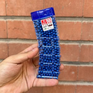 تیر اسباب‌بازی تفنگ مدل 6MM طرح خشاب BB BULLET بسته 800 عددی، پلاستیکی