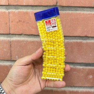 تیر اسباب‌بازی تفنگ مدل 6MM طرح خشاب BB BULLET بسته 800 عددی، پلاستیکی