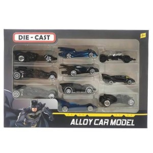 ست 10 عددی ماشینهای فلزی بتمن (Batmobile Diecast Set) - مقیاس 1:64
