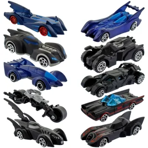 ست 10 عددی ماشینهای فلزی بتمن (Batmobile Diecast Set) - مقیاس 1:64