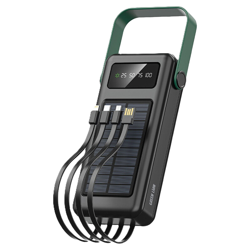 پاوربانک خورشیدی 30000mAh گرین لاین Max GL-PB72