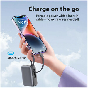 پاوربانک کیو سی وای مدل QCY PB10C 10000mAh 35W