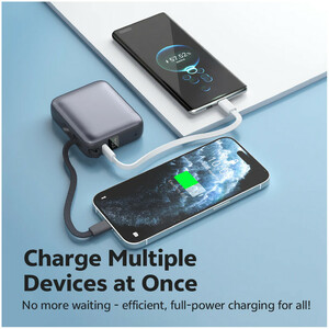 پاوربانک کیو سی وای مدل QCY PB10C 10000mAh 35W