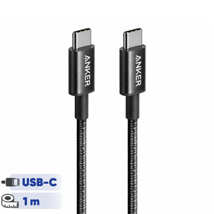 کابل تبدیل USB-C به USB-C انکر مدل Nylon A8752 طول یک متر