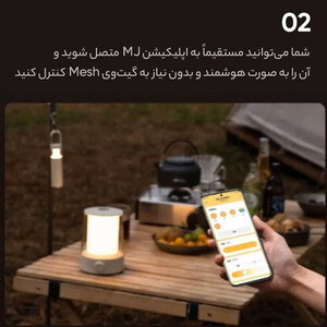 لامپ کمپینگ هوشمند شیائومی مدل  MJLYD001QW