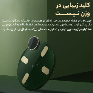 ترازو هوشمند هایلو مدل HAYLOU SMART BODY FAT SCALE CM01