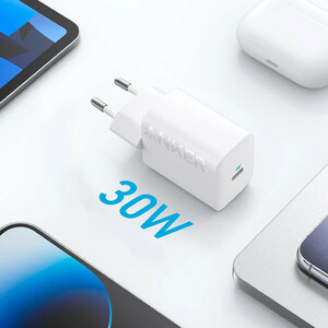 شارژر دیواری 30 وات انکر مدل A2640 (3پین)