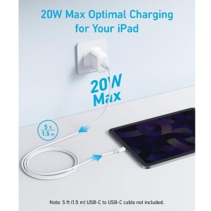 شارژر دیواری 20 وات انکر مدل Select Charger A2347(3 پین)
