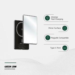 پاوربانک گرین لاین Mirror Design 5000mAh 