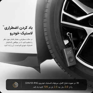 کمپرسور هوا شارژی  میجیا مدل Mini Compact