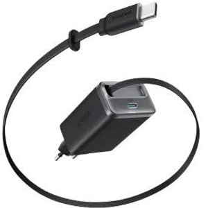 شارژر دیواری 35 وات با کابل متصل تایپ سی انکر مدل Anker A2658