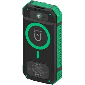 پاور بانک 20000 وایرلس خورشیدی گرین لاین Green Lion مدل GL-PX81 با چراغ قوه