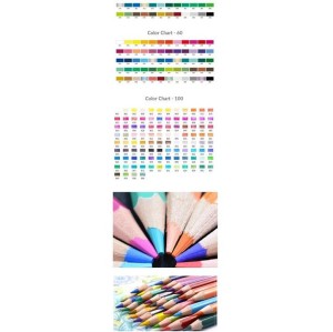 مداد رنگی 100 رنگ فابر کاستل مدل classic