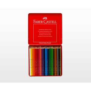 مداد رنگی 24 رنگ فابر-کاستل مدل Classic