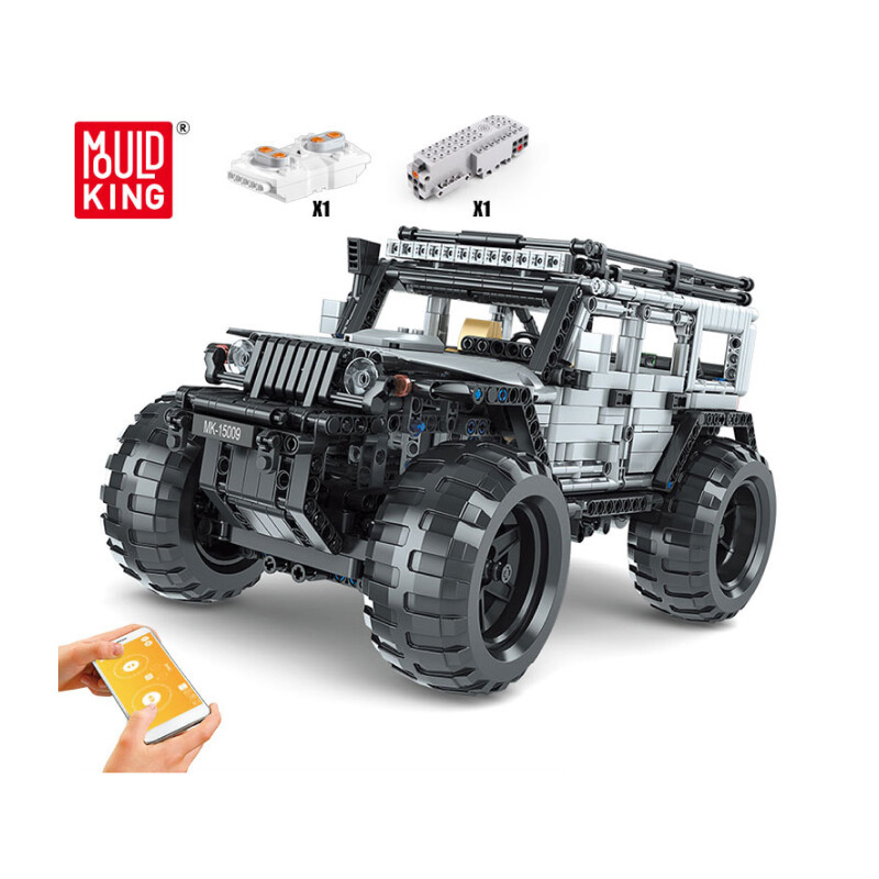 لگو ماشین آفرود Off-Road طوسی