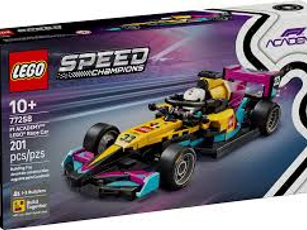 طراحی سریع و هیجان‌انگیز خودروی جدید F1 Academy توسط گروه لگو؛