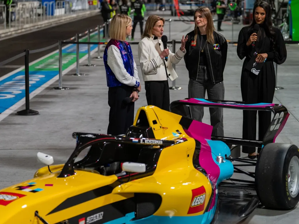 همکاری جدید لگو با F1 Academy در مسابقات لاس‌وگاس