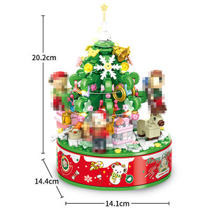 Panlos-881305-Teddy-Bear-Collection-Christmas-Music-Box-6