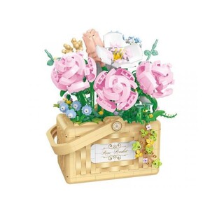 لگو گل و گلدان تزیینی ۱۲۷۷ قطعه ای